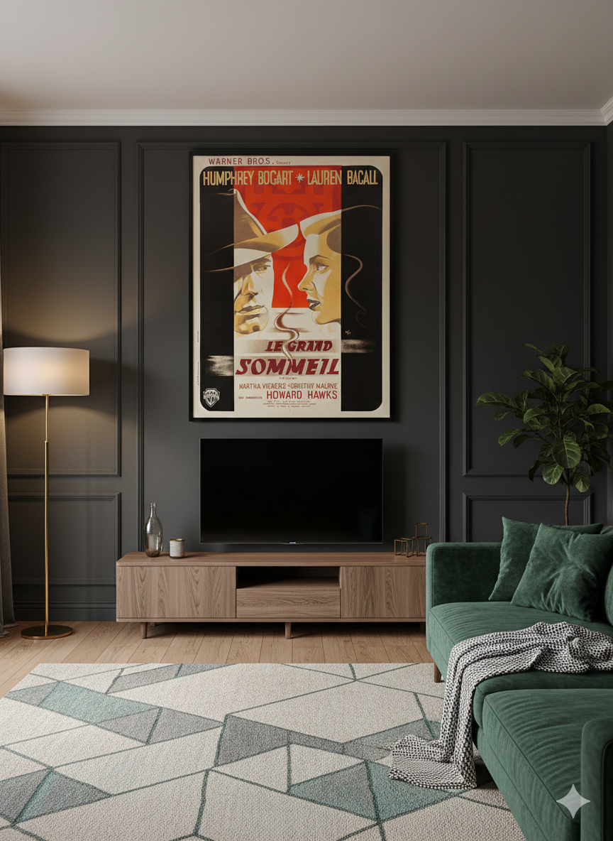 The Big Sleep 1947 Movie Poster The Big Sleep 1947 Movie Poster