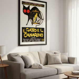 The Cat and the Canary 1979 Italian Movie Poster