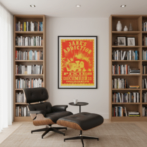 Jane’s Addiction with The Pixies 1990 Concert Poster