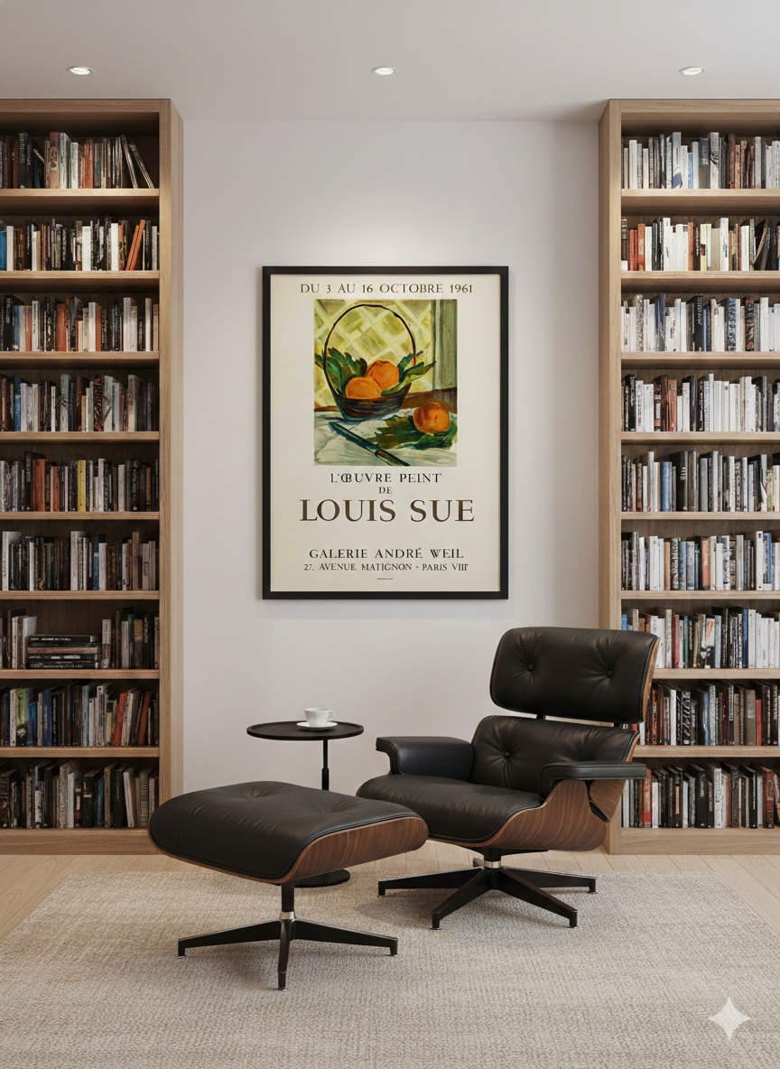 Galerie André Weil 1961 Gallery Exhibition Poster – Vintage French Modernist Print(2) Galerie André Weil 1961 Gallery Exhibition Poster – Vintage French Modernist Print