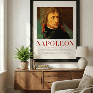 French Exhibition Poster for Napoleon at the Grand Palais (1969) – Vintage Museum Print