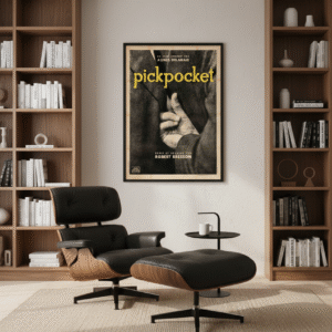 Pickpocket 1959 French Movie Poster – Robert Bresson