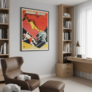 The Punch / Scrap Iron 1921 Russian Release Poster