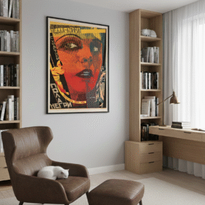 Bella Donna Movie c.1923 Russian Poster