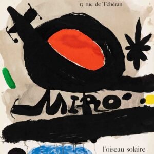 Joan Miro at Galerie Maeght 1960s Exhibition Poster