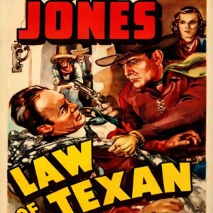 Law of the Texan 1930s Western Movie Poster