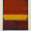 Mark Rothko Musée d'Art Moderne (Mourlot,1962) Exhibition Poster