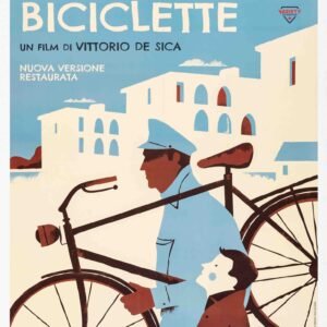 Ladri di Biciclette 1948 Italian Film Poster