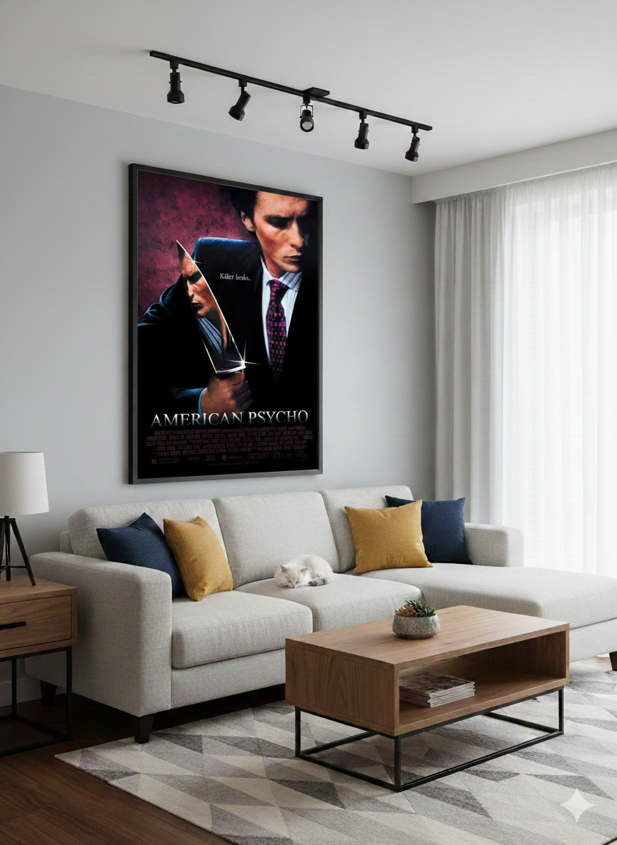 American Psycho 2000 Horror Movie Poster American Psycho 2000 Horror Movie Poster