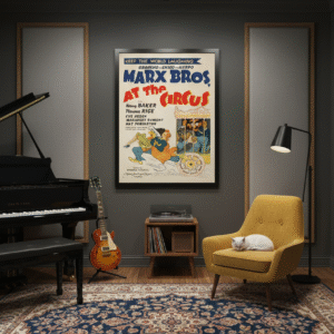 At the Circus 1939 the Marx Brother Classic Vintage Movie Poster