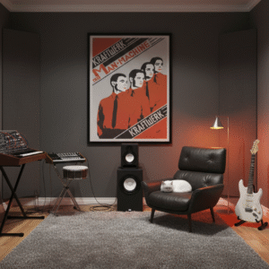 Kraftwerk 1978 Promotional Poster