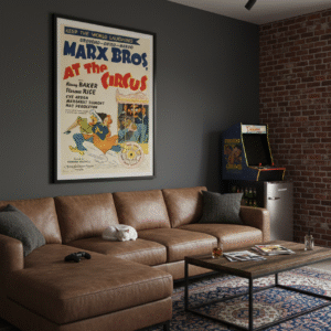 At the Circus 1939 the Marx Brother Classic Vintage Movie Poster