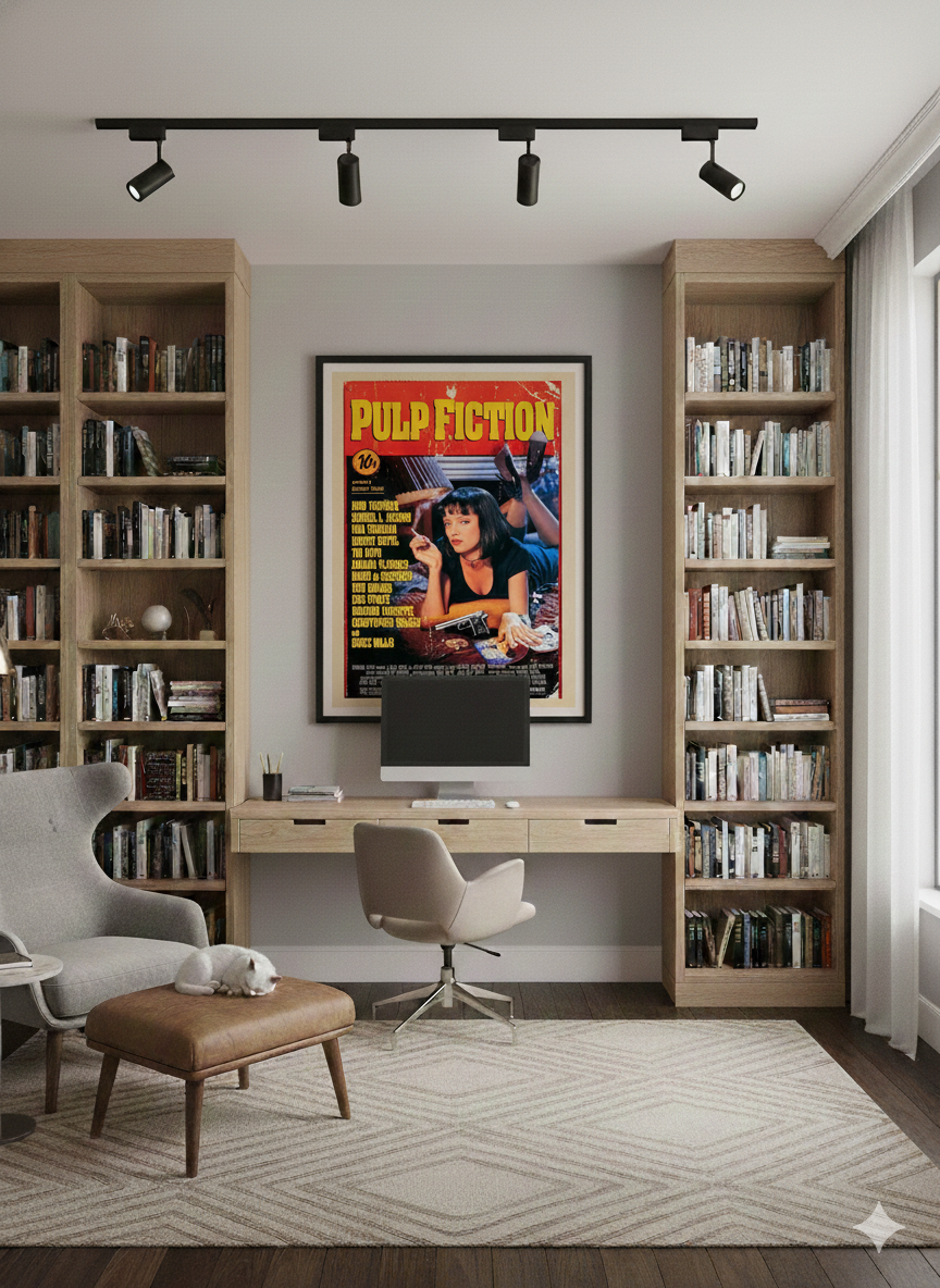 Pulp Fiction 1994 Quentin Tarantino Movie Poster Pulp Fiction 1994 Quentin Tarantino Movie Poster