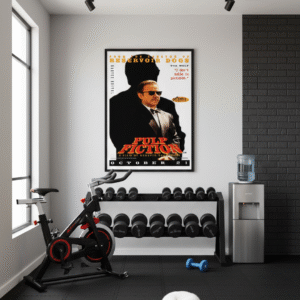 Pulp Fiction 1994 Alternative Movie Poster Cannes Film Festival Release