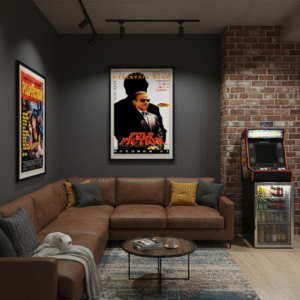 Pulp Fiction 1994 Alternative Movie Poster Cannes Film Festival Release