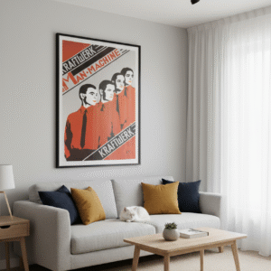 Kraftwerk 1978 Promotional Poster