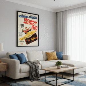 Broadway Melody of 1940 Poster with Fred Astaire and Eleanor Powell