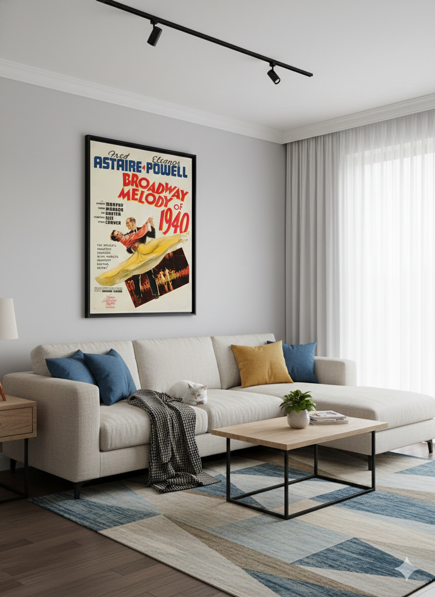 Broadway Melody of 1940 Poster with Fred Astaire and Eleanor Powell Broadway Melody of 1940 Poster with Fred Astaire and Eleanor Powell