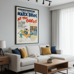 At the Circus 1939 the Marx Brother Classic Vintage Movie Poster