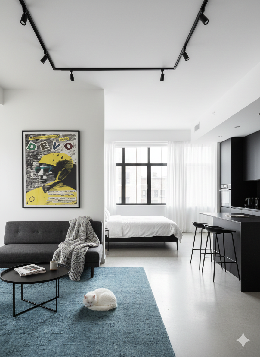 Devo 1980 Live Performance Poster Devo 1980 Live Performance Poster