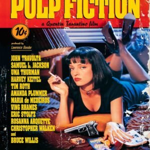 Pulp Fiction 1994 Quentin Tarantino Movie Poster