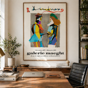 Richard Lindner 1977 Galerie Maeght Poster