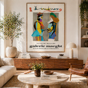 Richard Lindner 1977 Galerie Maeght Poster