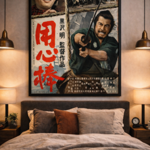 Yojimbo Poster 1961 – Akira Kurosawa Classic Samurai Cinema Print