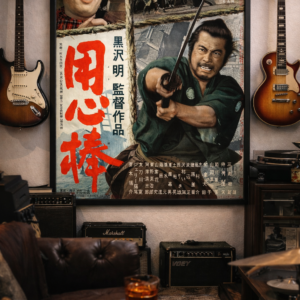 Yojimbo Poster 1961 – Akira Kurosawa Classic Samurai Cinema Print