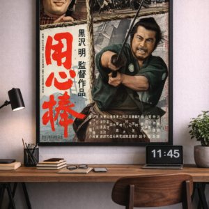 Yojimbo Poster 1961 – Akira Kurosawa Classic Samurai Cinema Print