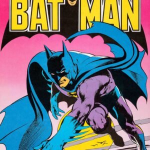 Batman 1970s Superhero Commercial Poster