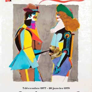 Richard Lindner 1977 Galerie Maeght Poster