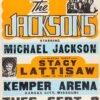 The Jacksons 1981 Concert Poster – Vintage Pop Soul Music Tour Print