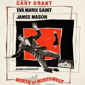 North by Northwest 1959 movie poster