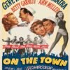 On the Town 1949 Vintage Musical Poster – Classic Dance Film Golden Age Hollywood Print