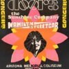 The Doors 1968 Concert Poster – Vintage Psychedelic Rock Music Print