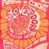 The Doors Love Canned Heat 1967 Concert Poster