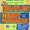 1963 Merseybeat Concert Poster – Beatles Gerry Pacemakers Vintage Music Art