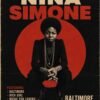 Nina Simone Baltimore 1978 promotional poster with vintage soul music design