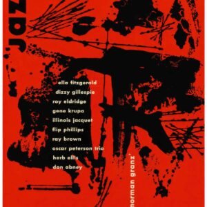 Ella Fitzgerald Dizzy Gillespie Oscar Peterson Jazz Concert Poster