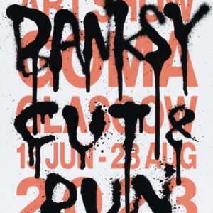 Alternative view of Banksy Cut and Run 2023 Exhibition Poster