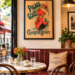 Vintage Palais de Glace Champs-Élysées Advertising Poster