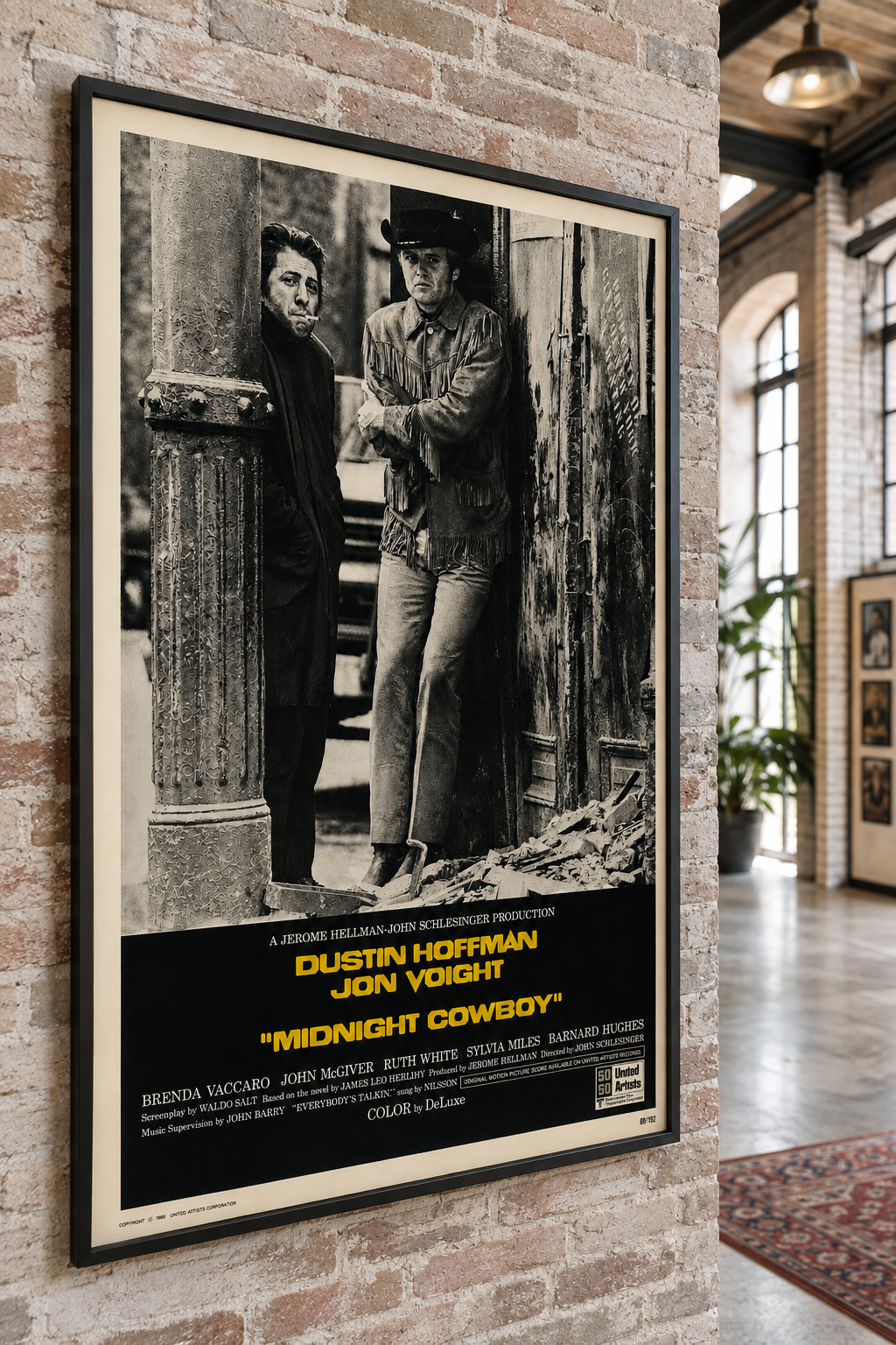 Midnight Cowboy (1969) Original Movie Poster | Classic Cinema Wall Art
