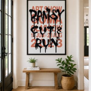 Banksy Cut and Run 2023 Exhibition Poster