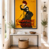 Art Nouveau Champagne Advertisement | French Vintage Decor