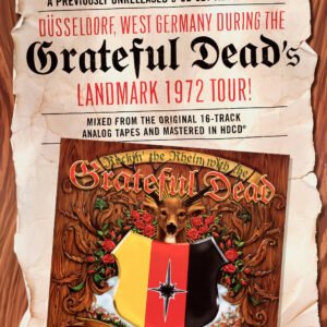 Grateful Dead Rockin’ the Rhein promotional poster commemorating the April 24 1972 Rheinhalle Düsseldorf West Germany concert recording.