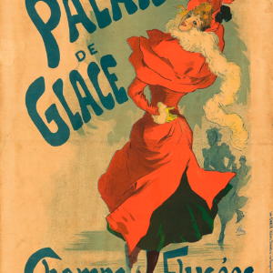 Vintage Palais de Glace Champs-Élysées Advertising Poster