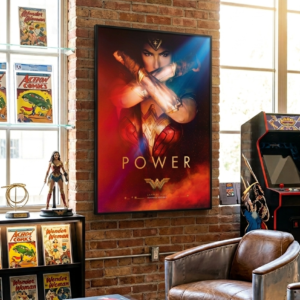 Wonder Woman (2017) Power Movie Poster | Superhero Wall Art Print