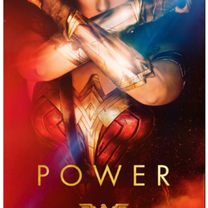 Wonder Woman (2017) Power Movie Poster | Superhero Wall Art Print