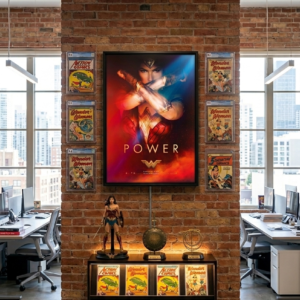 Wonder Woman (2017) Power Movie Poster | Superhero Wall Art Print